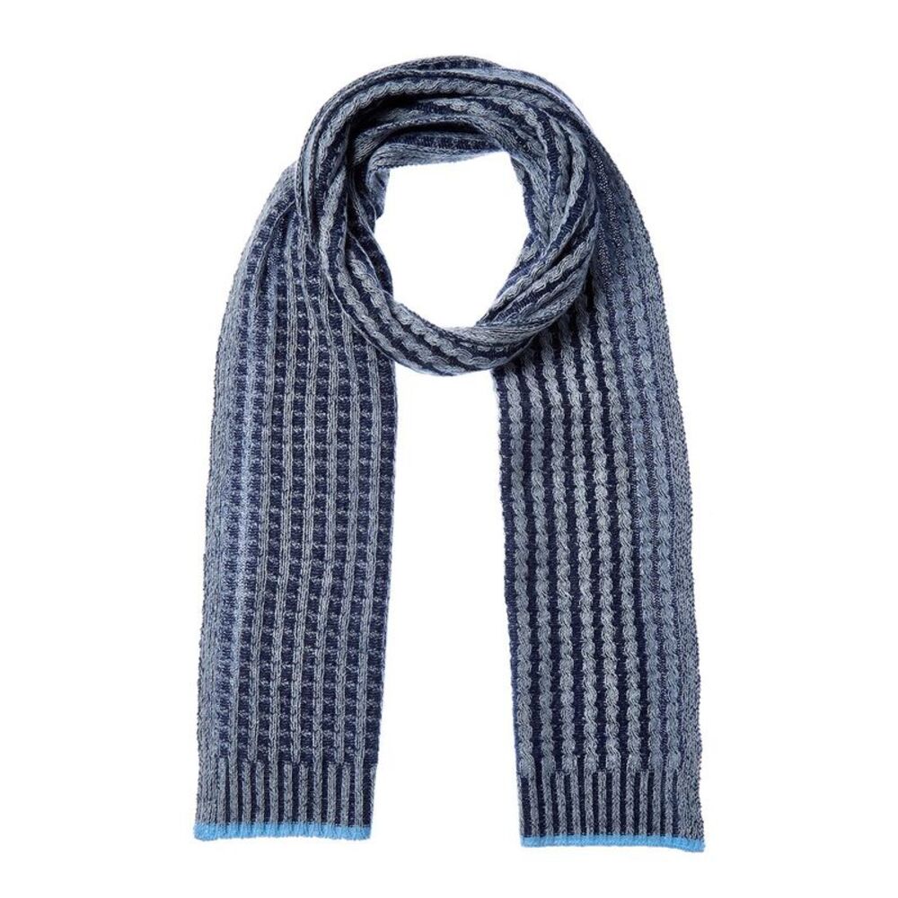 Forte Cashmere Plaited Baby Cable Cashmere Scarf